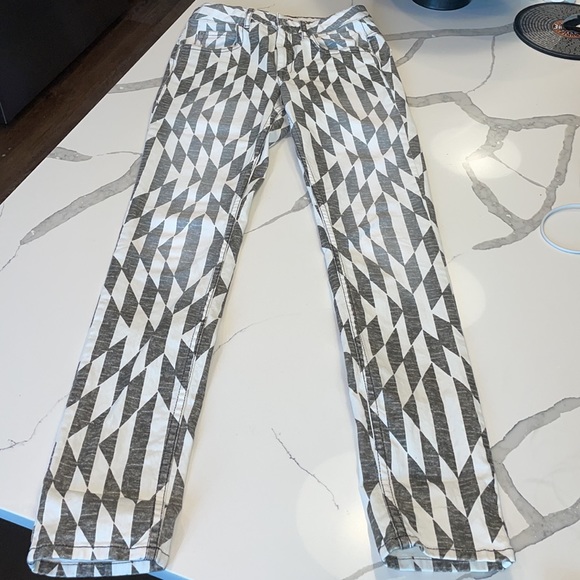 NWOT Isabel Marant Etoile Black Paro Print Skinny Jeans - Picture 7 of 9